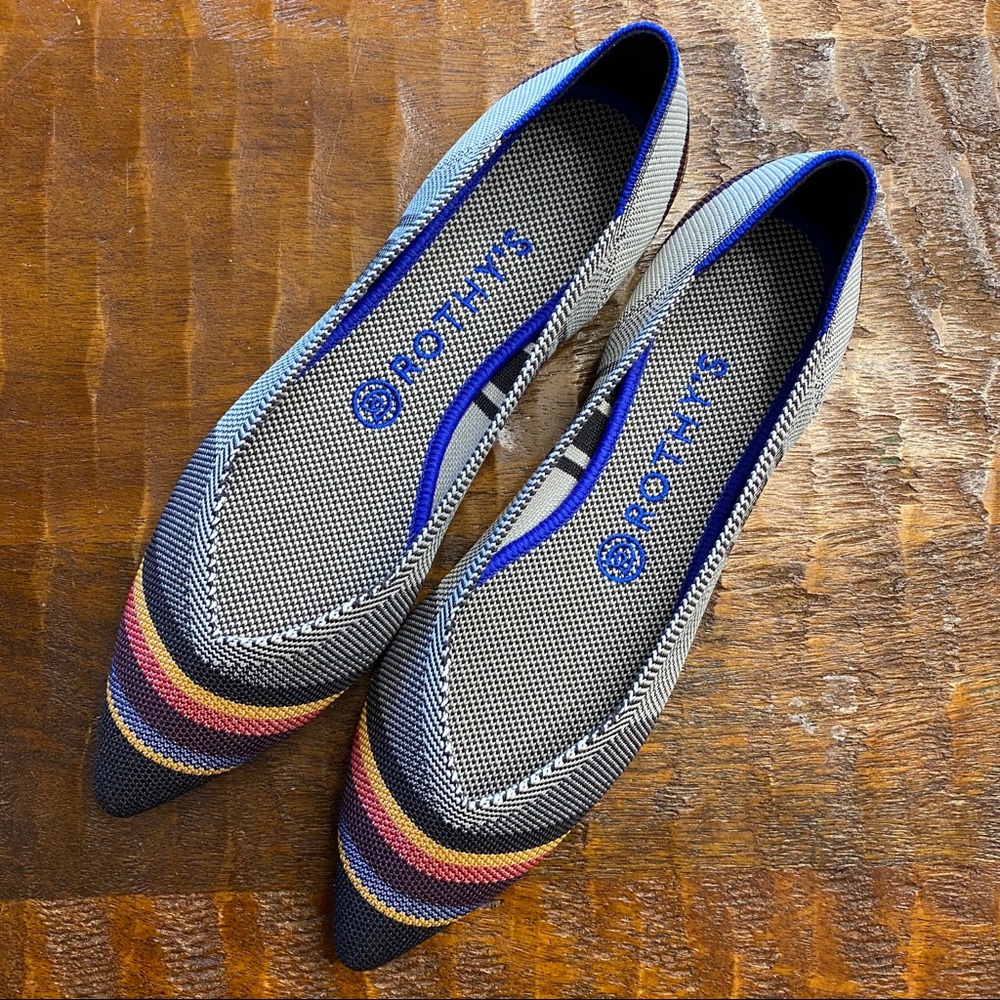 NIB Rothys Inverse Stripe - Picture 6 of 7